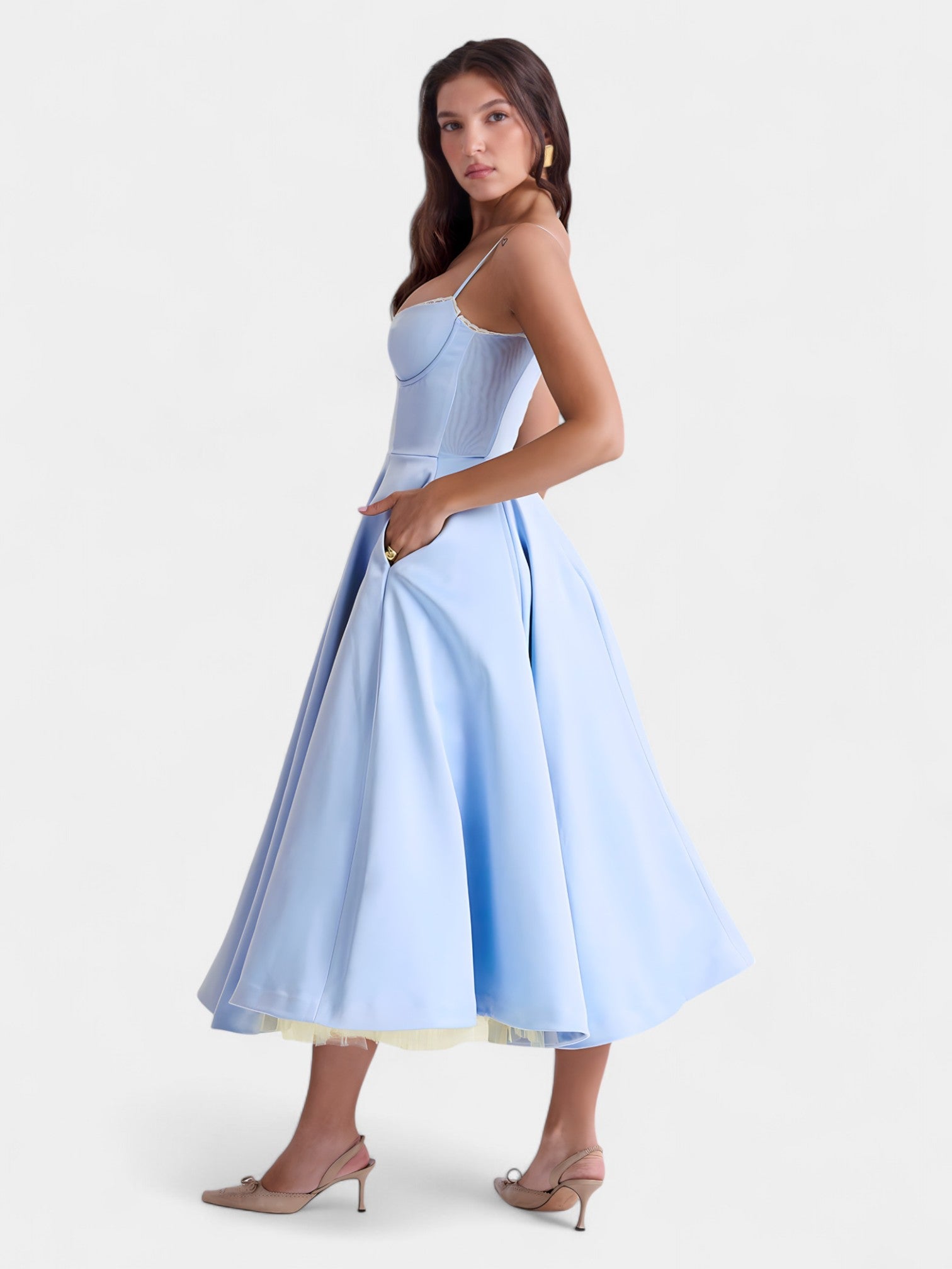 LUCIELLE MIDI DRESS