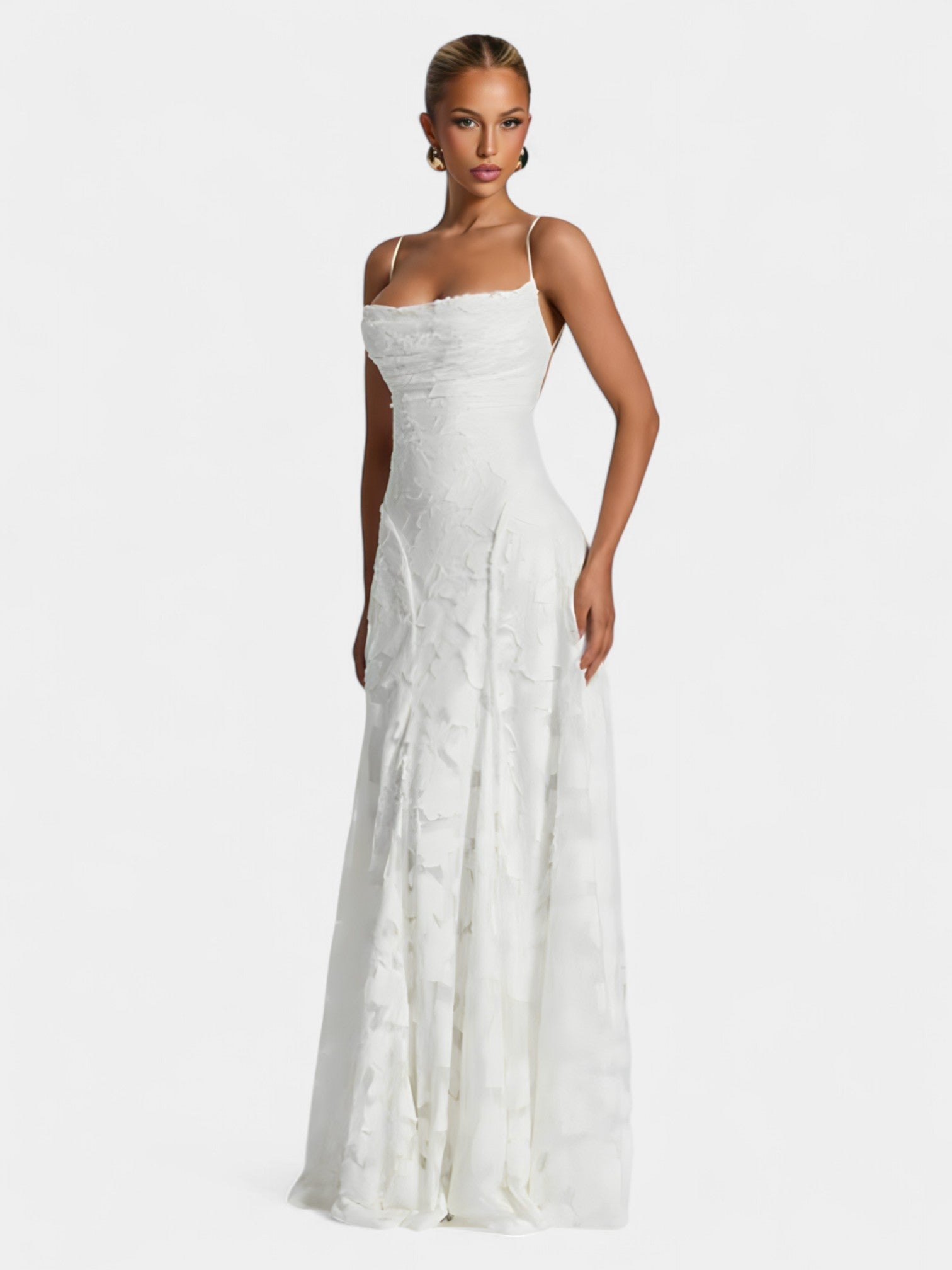 ADALIA MAXI DRESS - CHERRY