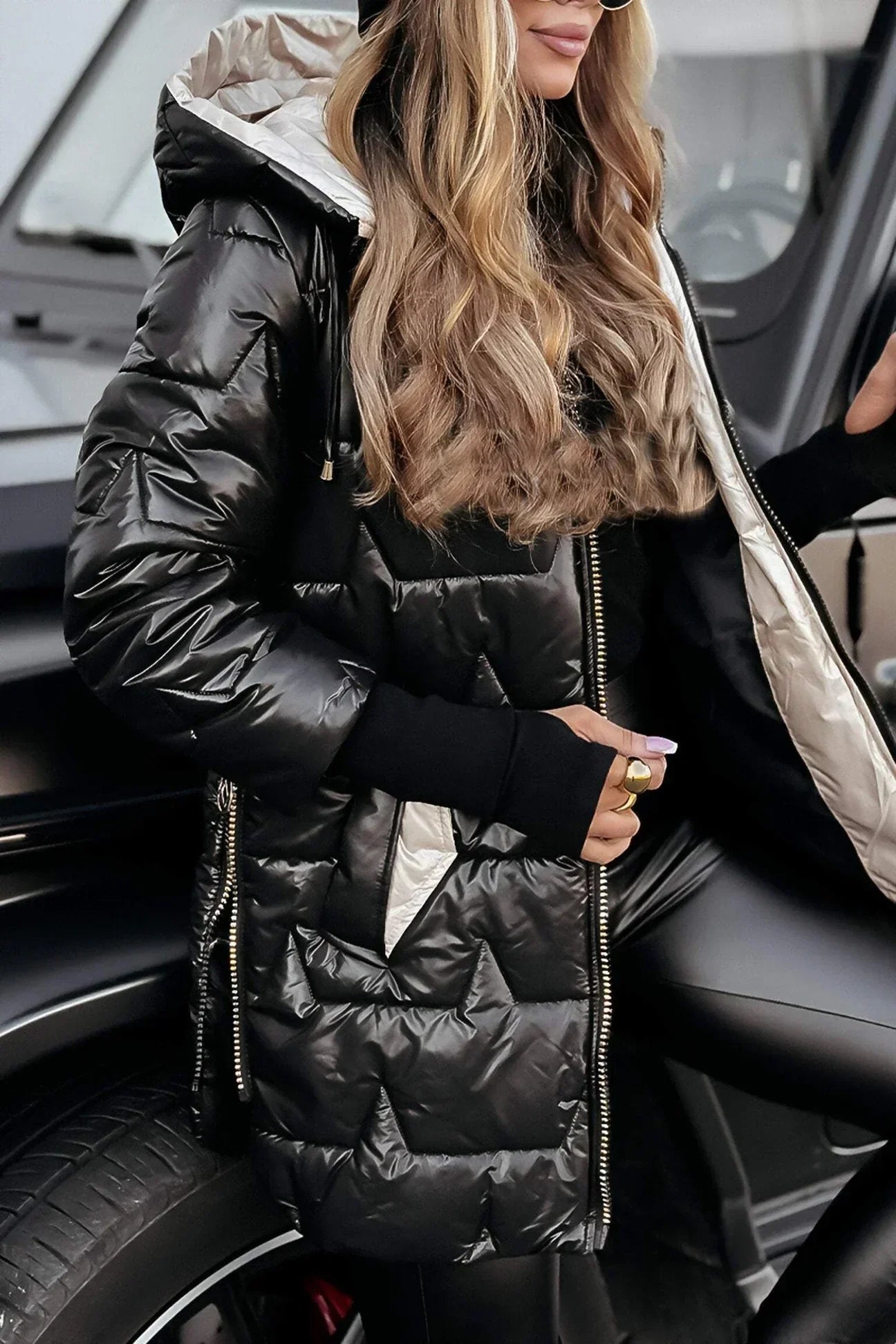 Avery - Luxe Hooded Puffer Coat