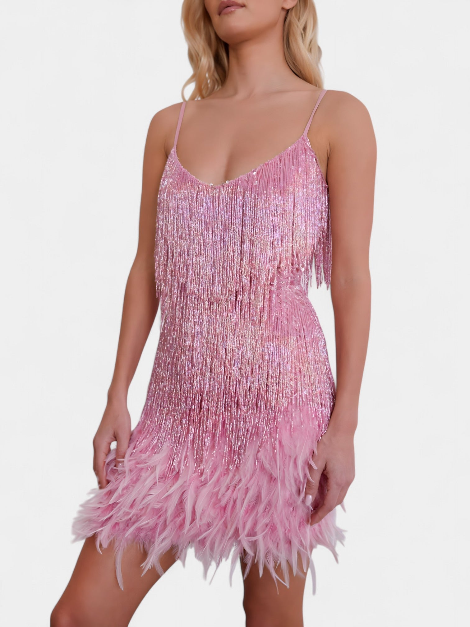 ALIRA MINI DRESS - BLUSH