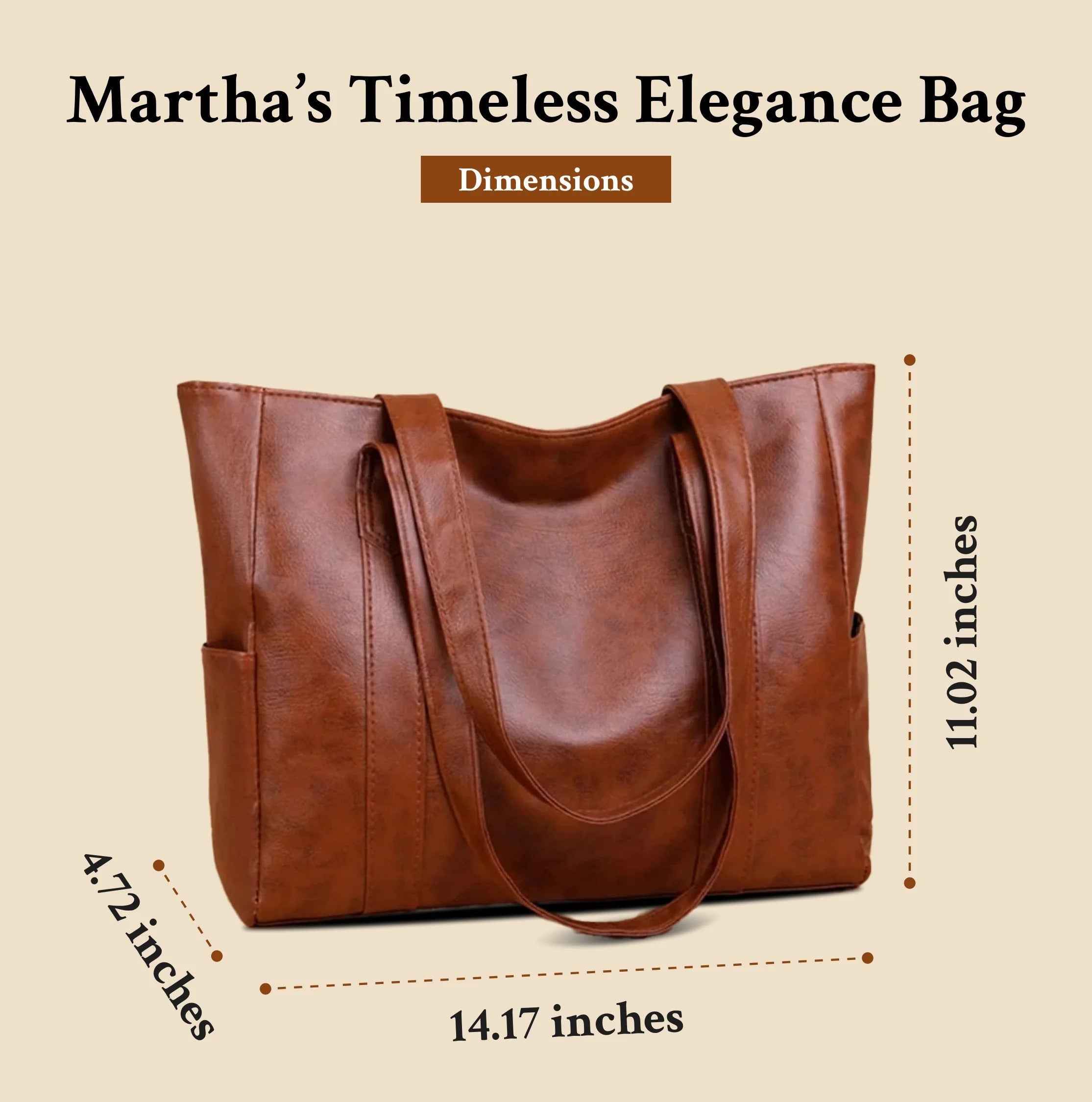 Martha’s Timeless Elegance | Classic Bag (BUY 1 GET 1 FREE)