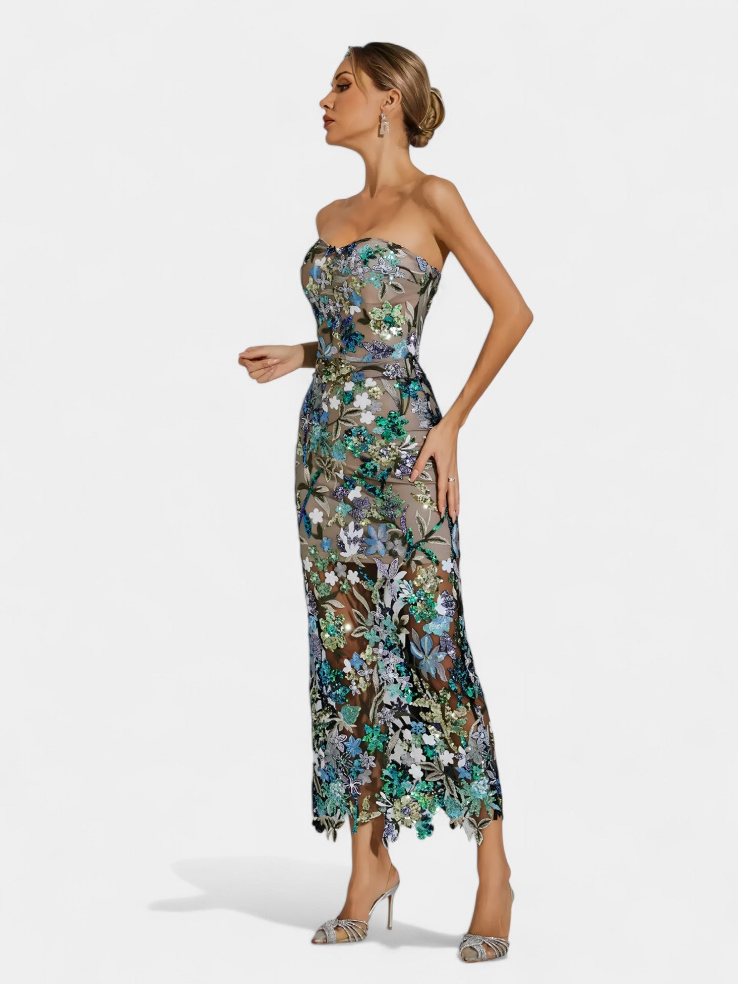 LORETTA MAXI DRESS - LAVENDAR