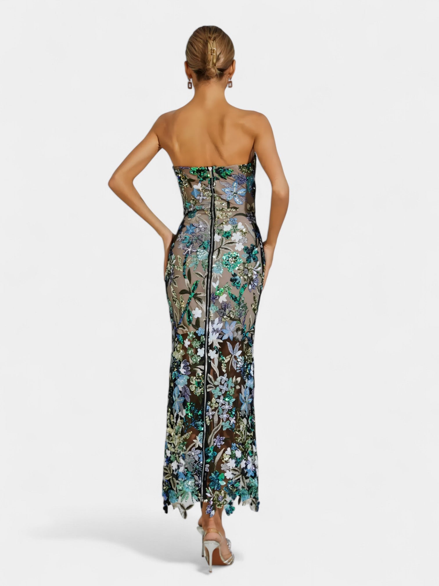 LORETTA MAXI DRESS - EMERALD