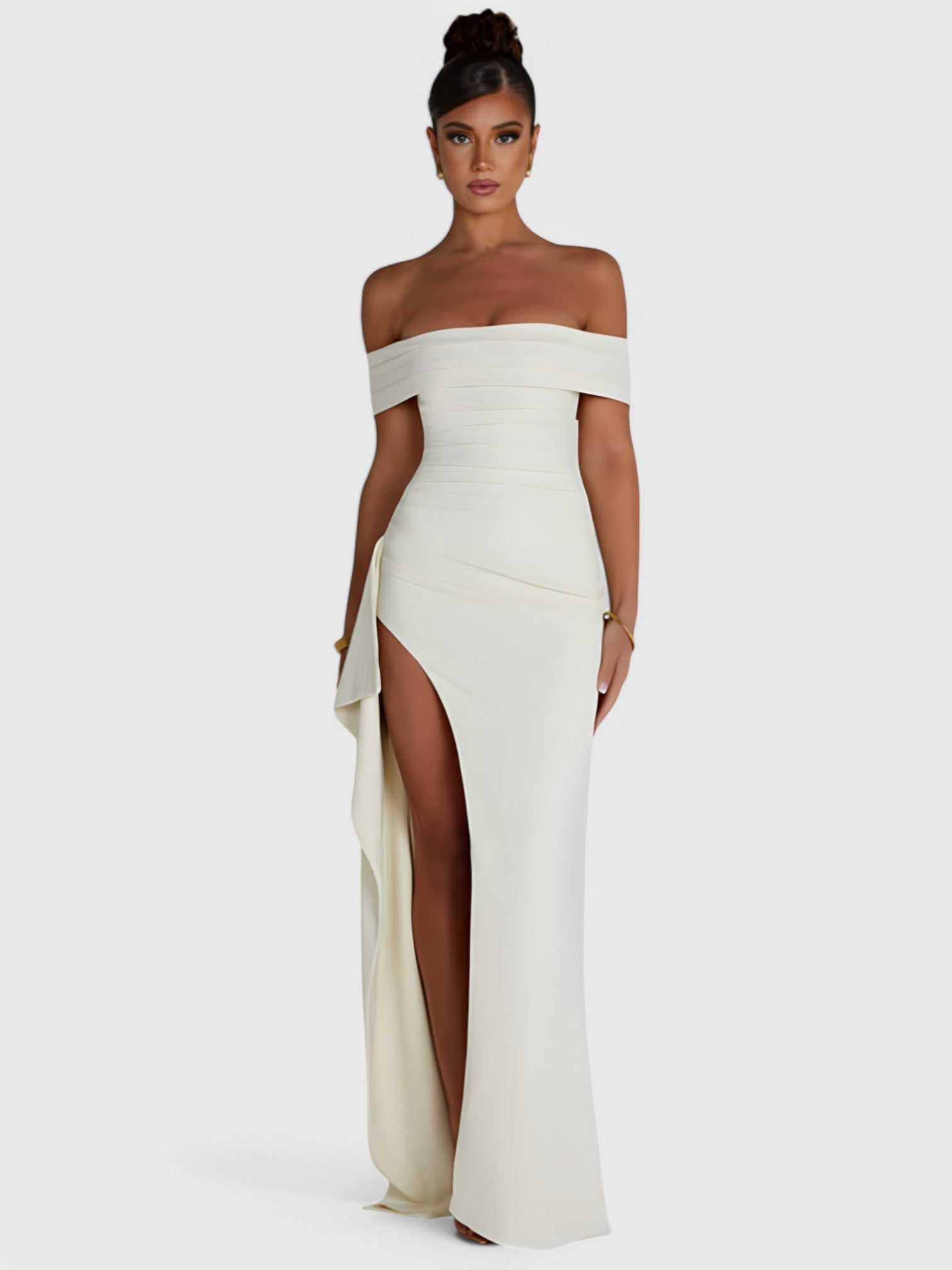 ARIZONA MAXI DRESS - IVORY