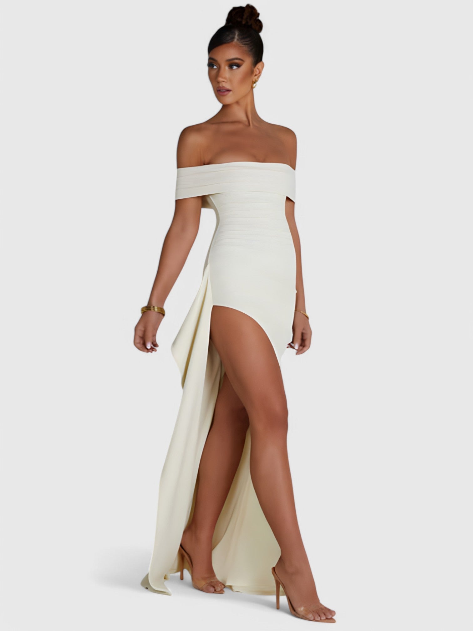 ARIZONA MAXI DRESS - IVORY