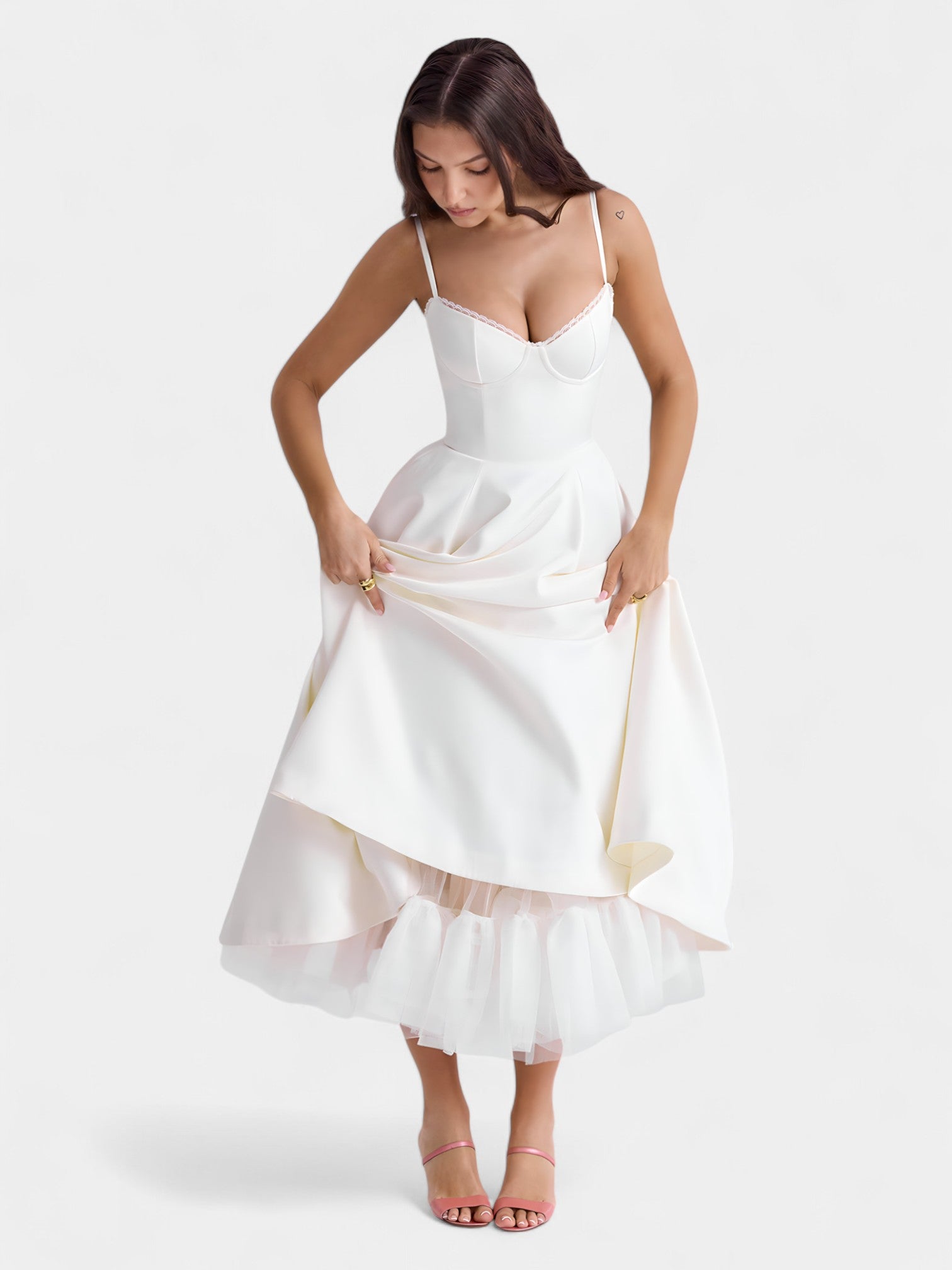 LUCIELLE MIDI DRESS