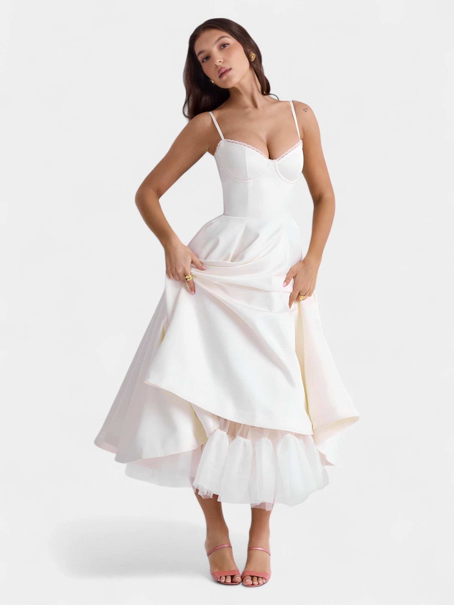 LUCIELLE MIDI DRESS