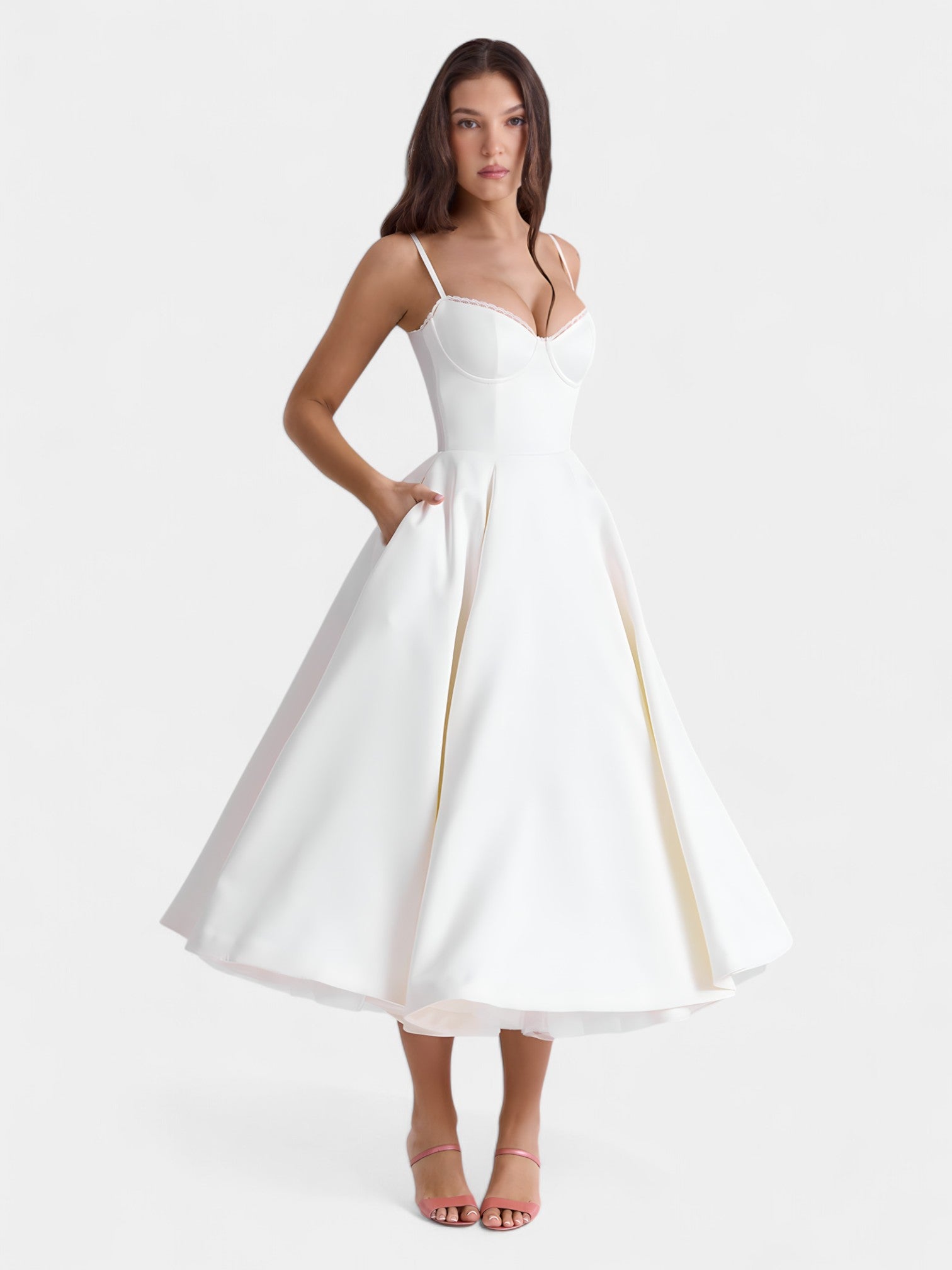 LUCIELLE MIDI DRESS
