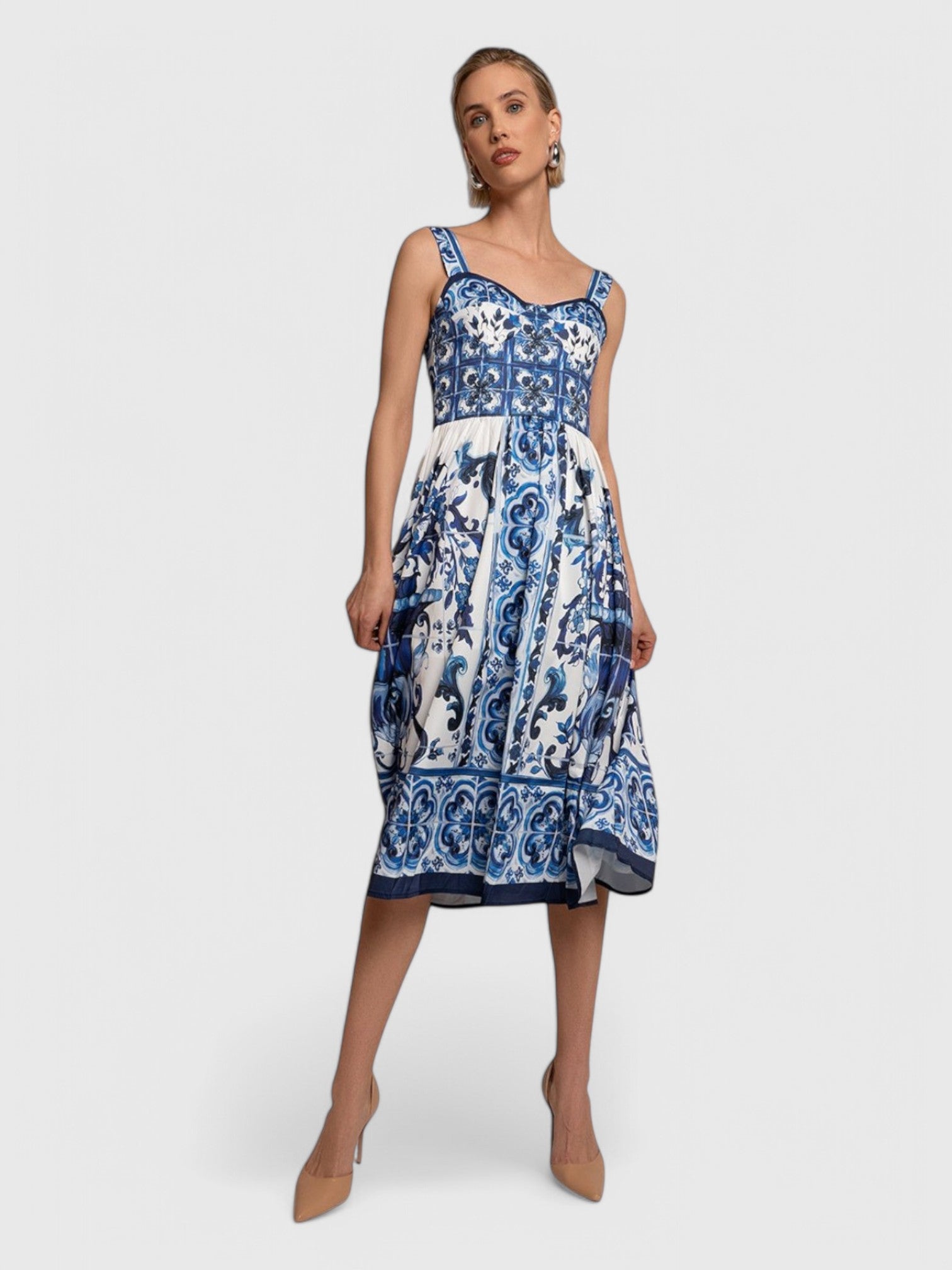AZURE MIDI DRESS