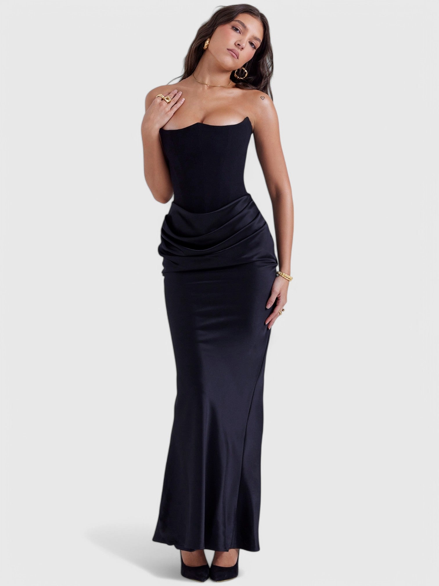 CHICAGO MAXI DRESS - IVORY