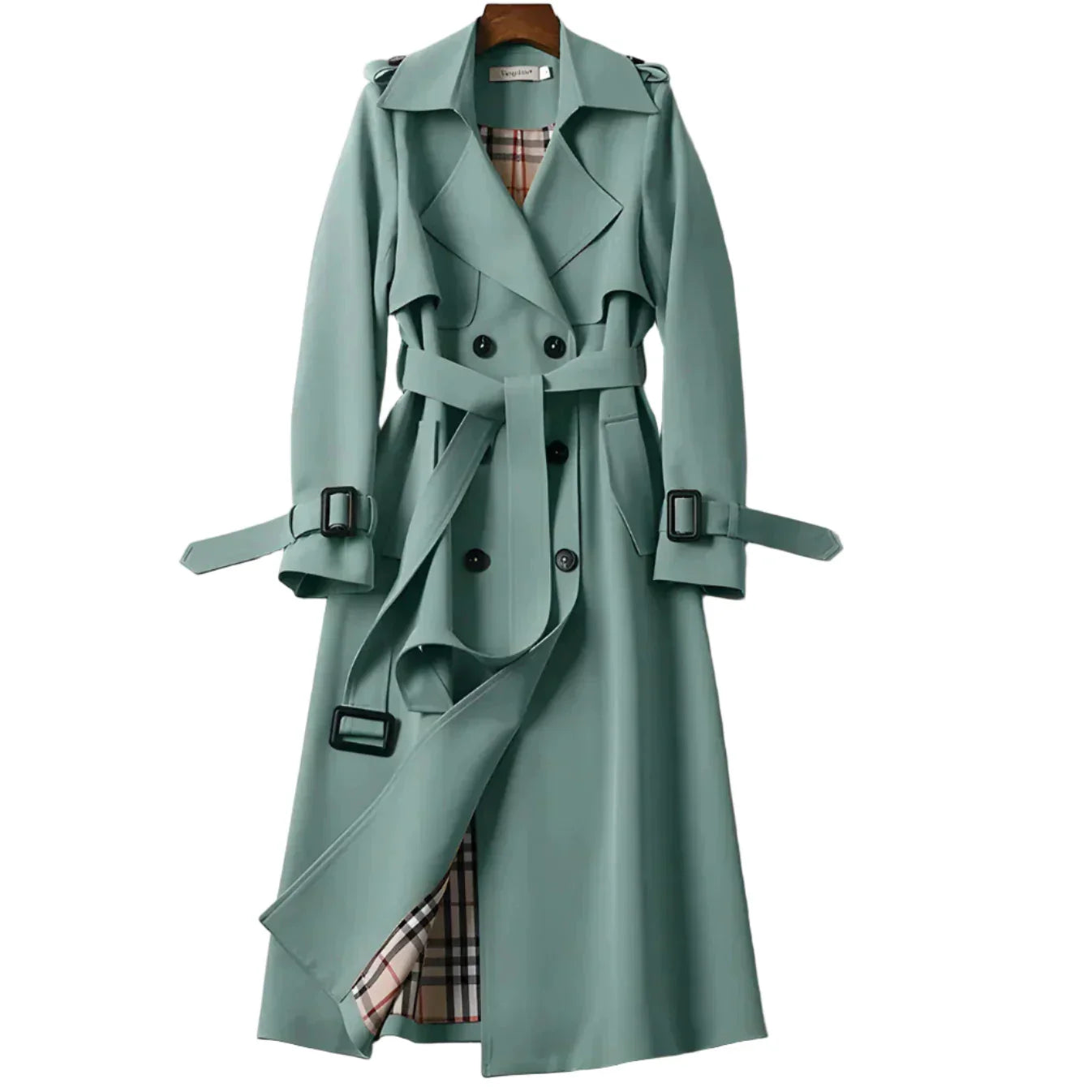 Elodie - Classic Longline Trench Coat